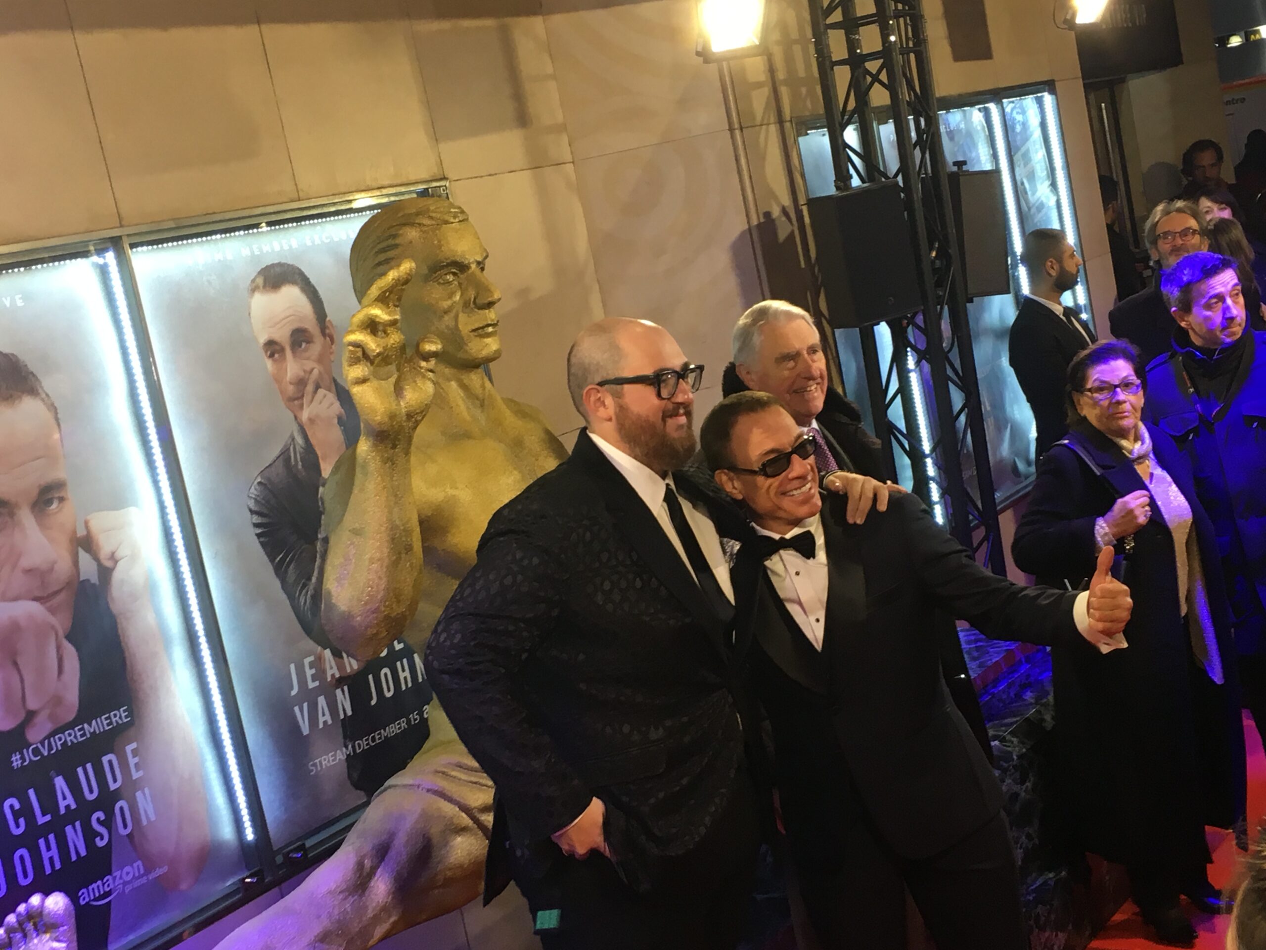 Jean Claude van Johnson Premiere in Paris