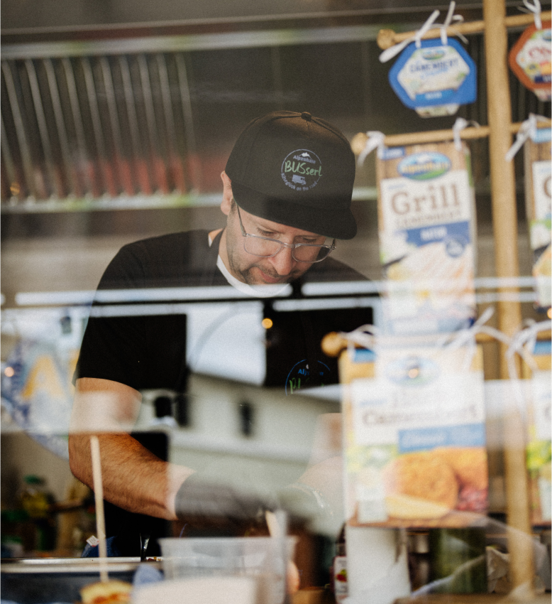 Alpenhain Roadshow Foodtruck Käse