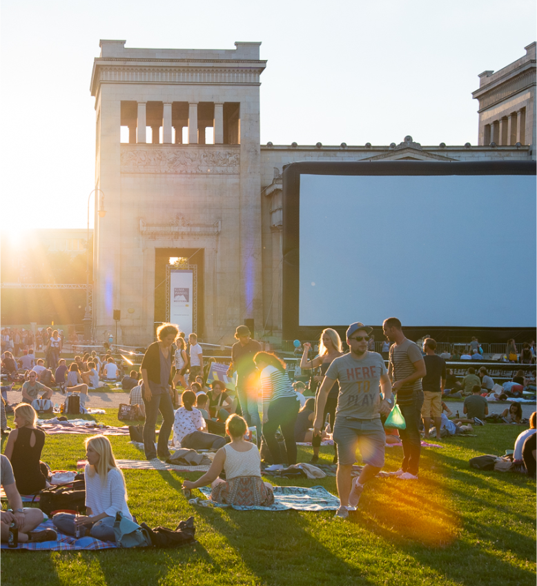 Kino Open Air Königsplatz