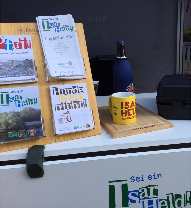 Paulaner Deine Isar Promostand